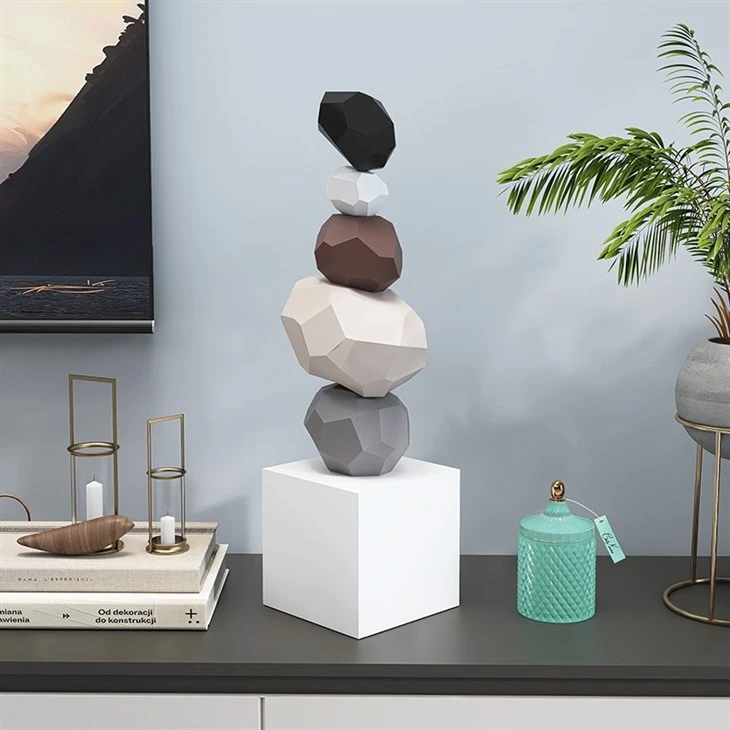 Stone Art Desktop Ornament
